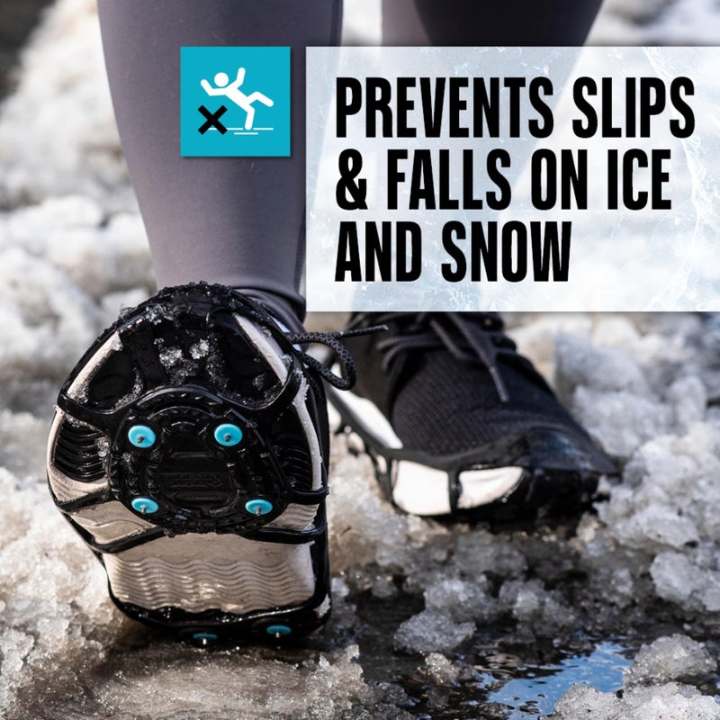 Due North Everyday G3 Ice Cleats for Shoes & Boots - Traction Spikes for Men & Women to Improve Grip on Snow & Ice - Image 2